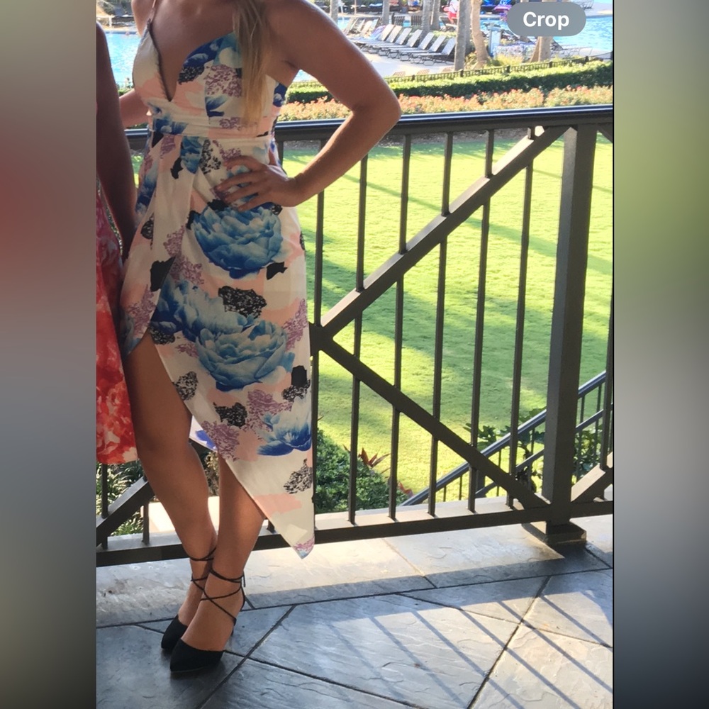 Colorful and summery dress from Australian boutique.